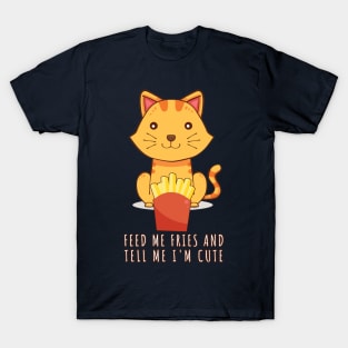 Cat Fries T-Shirt